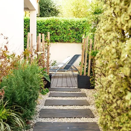 Semesterbostad Eyrac - Contemporain Et Familial Au Port D'arcachon *